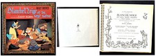 RARE EO 1962 LIVRE-DISQUE WALT DISNEY + DANY ROBIN BLANCHE NEIGE & LES 7 NAINS