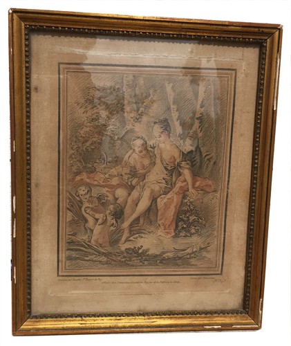 Gravure xviii ème - gravure,