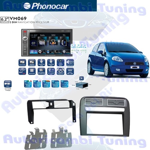 Radio phonocar vm069 din - radio,