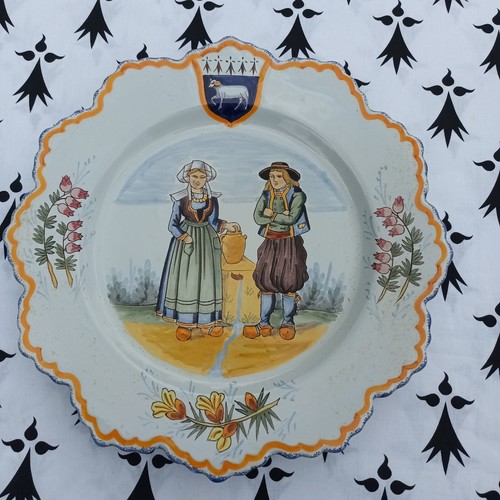 Henriot quimper assiette - henriot,