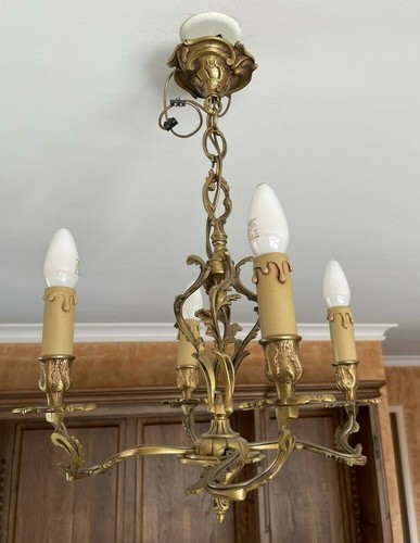 Lustre bronze doré - bronze,