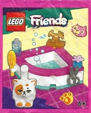 LEGO Friends Accessoire Set: Mignon Chat (Churro) Toilette Kit (21 Pièces)