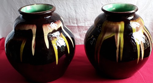 Ancienne paire vases - de,