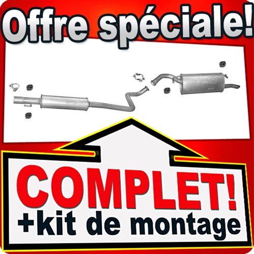 Ligne pot échappement pour - ligne,