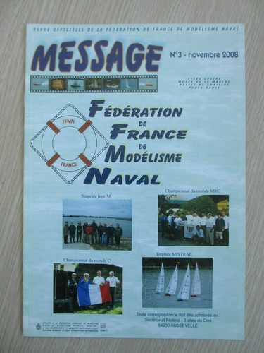 Message revue officielle - message, la