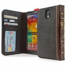 Rétro Livre Style Housse Portable pour Samsung Galaxy Note 3 N9000 N9005
