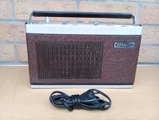 Radio portable vintage OPTALIX modèle TO 503 sur secteur ou piles