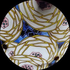 Ancien Plafonnier/Suspension Signé MAXONADE Epoque ART DECO 