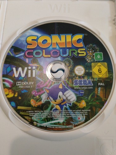 Sonic colours wii - sonic,