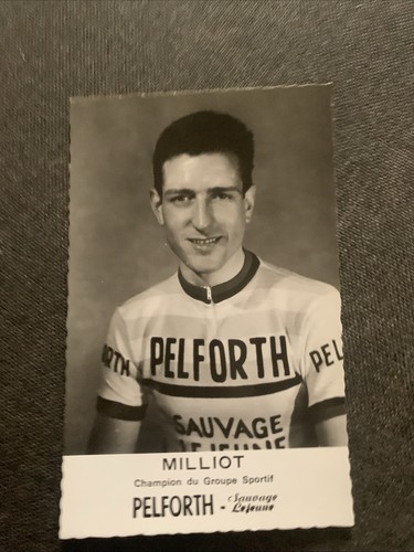 Carte postale cyclisme milliot - carte,