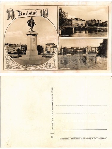Cpa karlstad souvenir - cpa,