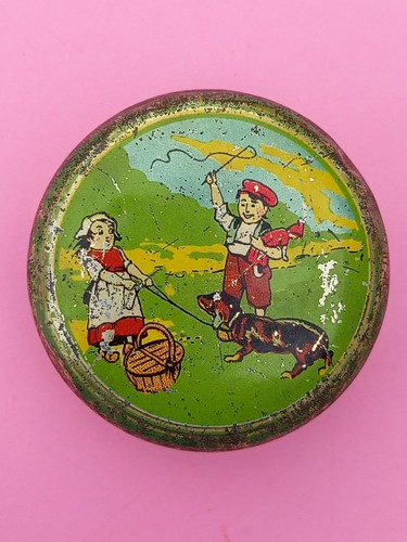 Boite tole litho 1930 - tole, candy