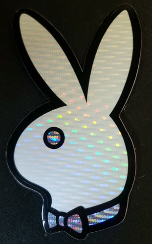 Playboy sticker bunny 1 4 - sticker, 1/4