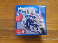 Playmobil 4262 Moto De Police