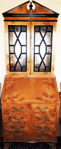 Vitrine armoire secrétaire - armoire,