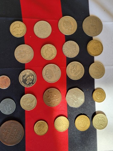 Lot pièces de - de, monnaie