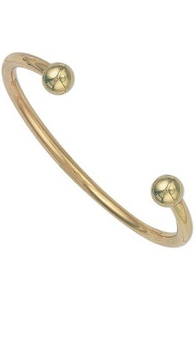 Bracelet torque jaune 9 - en,