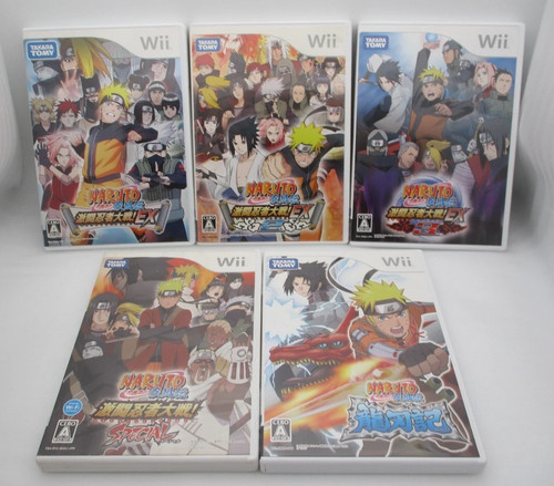 Jeu nintendo wii - jeu, naruto