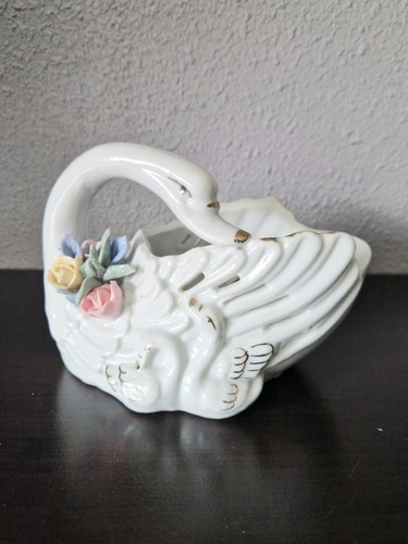 Cygne céramique blanc - en,