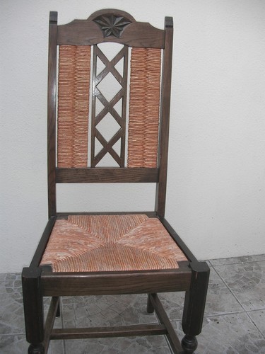 Lot chaises en bois - lot,