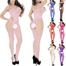 Sexy Femme:Pyjama Combishort Lingerie Body Grande Taille Résille Bas Body Robe