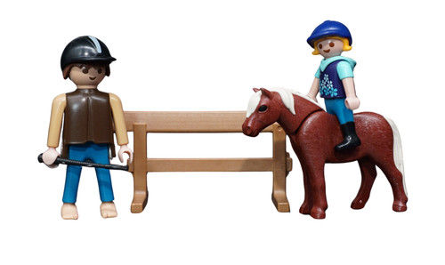 Playmobil poney centre