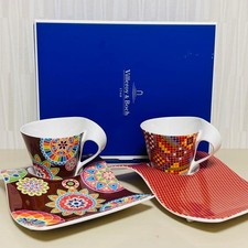 Lot de 2 paires de soucoupes