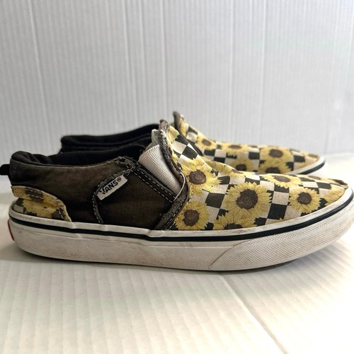 Vans off the wall - vans, sunflower