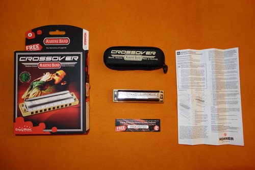 New hohner crossover harmonica - new,