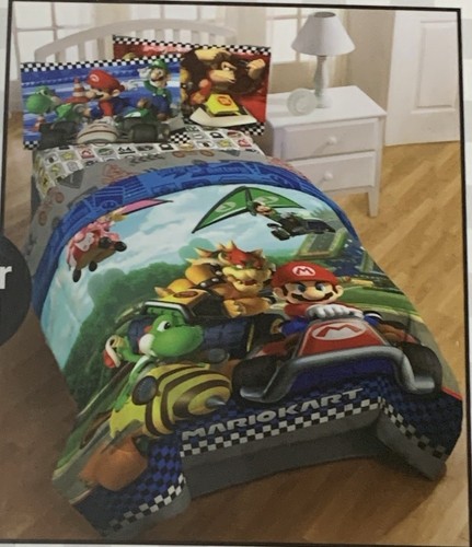 Mariokart microfiber twin - mariokart,