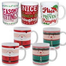 Noël Mugs Céramique Thé Café Chaud Chocolat - Lot De 3 Ou 4 - Choisissez le