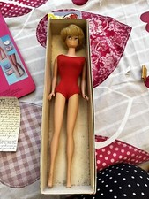 Barbie Vintage Bubble Cut Blond Foncé Made In Japan No 850 1962