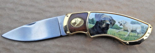 Petit couteau pliant chien - couteau,