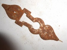  Ornement Entrée de Serrure métal fer armoire ancienne restauration  porte