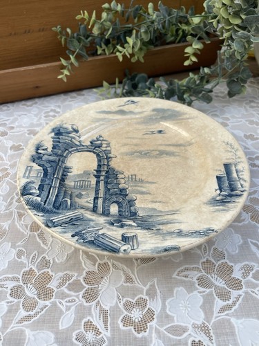Ancienne assiette montée - assiette,