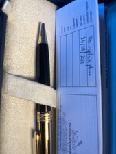 stylo mont-blanc prestige or