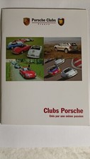 PLAQUETTE DE PRESENTATION DU PORSCHE CLUB DE FRANCE de 1961 à 2008 Très bon état