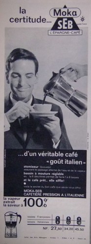Publicité 1961 cafetière - publicitÉ, la