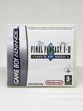 Boîte de remplacement format Nintendo DS Final Fantasy 1 & 2 Dawn of Souls GBA  