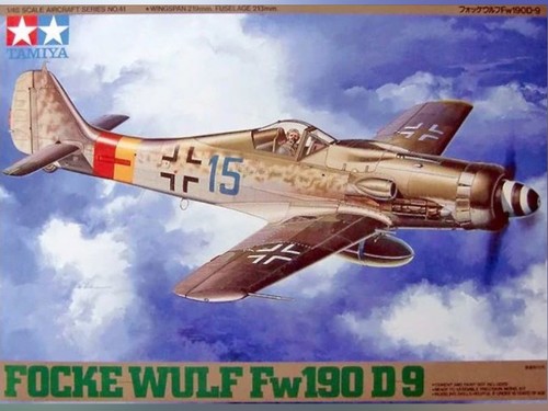 Tamiya focke wulf fw190d - tamiya, fw190d-9