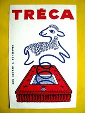 Ancien Buvard literie Matelas Tréca 
