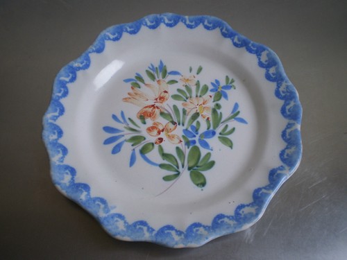 Plat faience ancien martres - ancien,