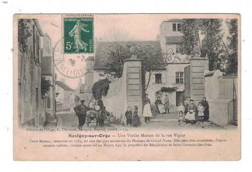 Cpa 134 savigny - n°, sur