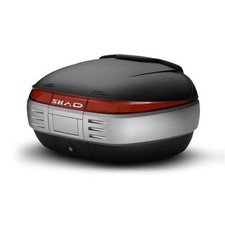 SHAD SH50 Top Case Rigide Sac Valise Arrière Noir Avec Plaque 50L Moto