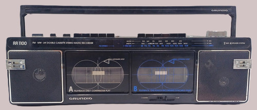 Radio cassettes grundig - cassettes,
