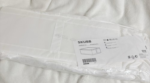 Ikea skubb white fabric - skubb,