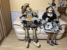 Le Chat  poupée Prince Et Princess pour Décoration  1,56 m 20kg Unique