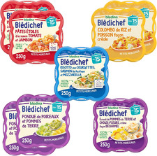- Blédichef - 8 Petits Plats Pour Bébé - Repas Midi Et Soir - Dès 15 Mois - 5 Re