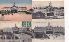 Lot de 4 cartes postales