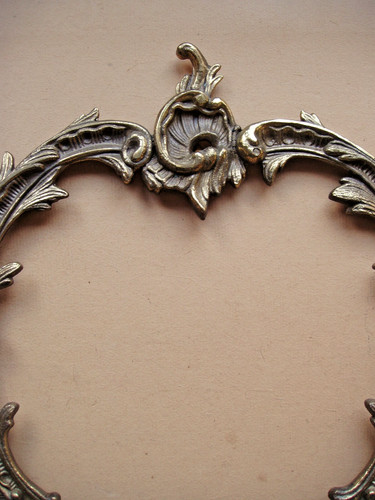 Miroir bronze style louis - miroir, en